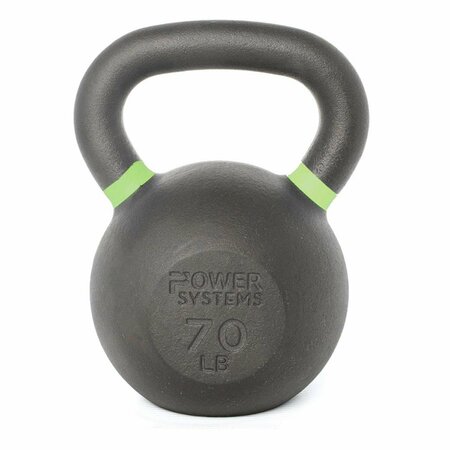 REFUAH 70 lbs Premium Kettlebell - Black & Lime Green RE2482493